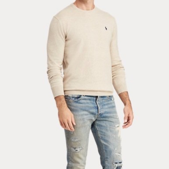 Polo Ralph Lauren Cotton Crewneck Sweater - Picture 2 of 7